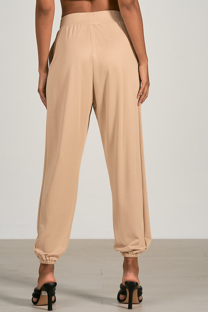 Elan Pleated Jogger Pants (colors available) - NeptunesBoutique