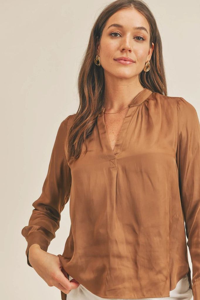 Lindsey Blouse (Colors Available) - NeptunesBoutique