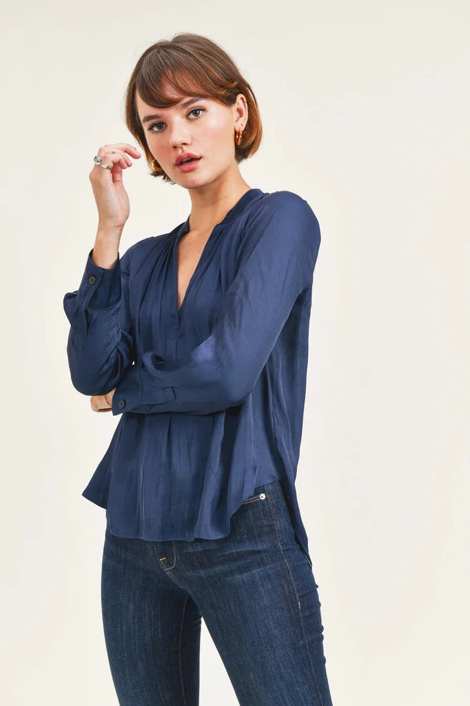 Lindsey Blouse (Colors Available) - NeptunesBoutique
