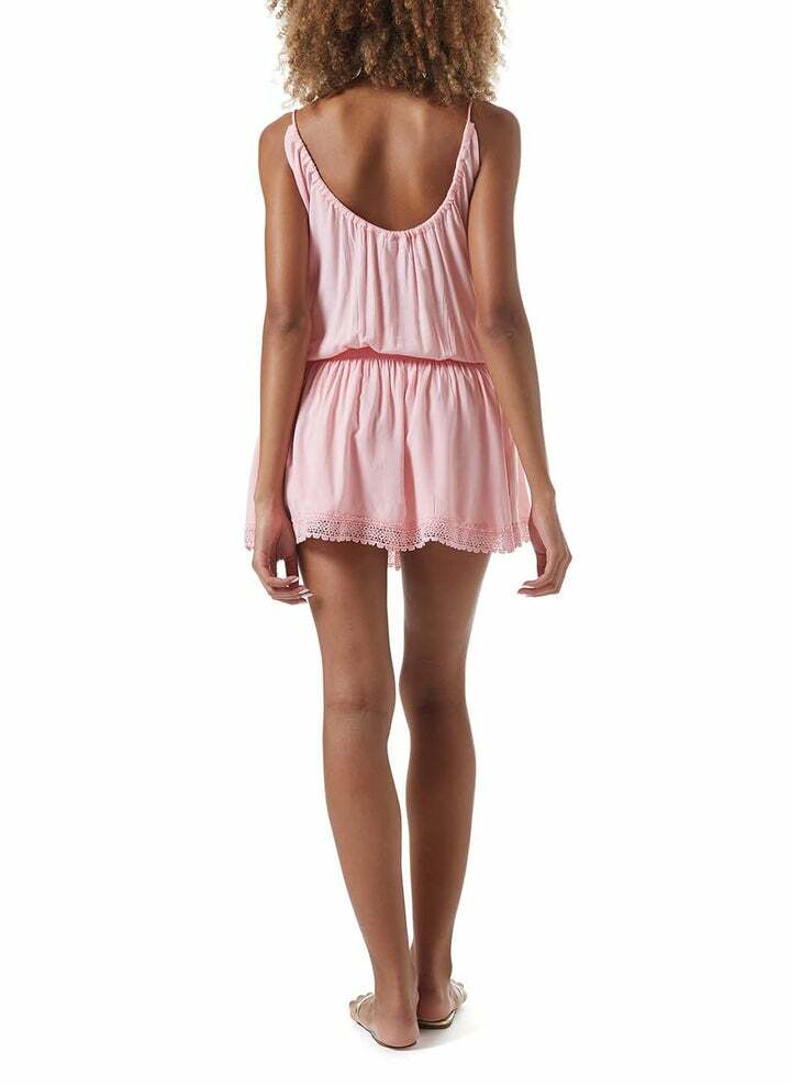 Melissa Odabash Chelsea Blush Short Dress - NeptunesBoutique
