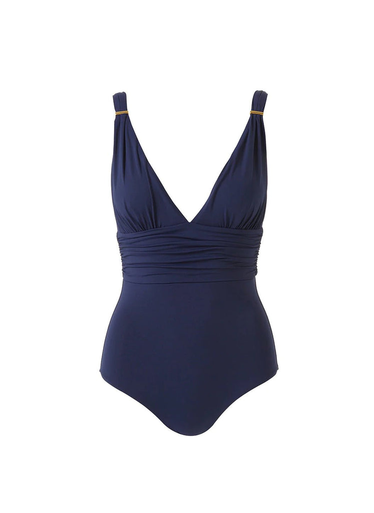 Melissa Odabash Panarea One Piece - Navy - NeptunesBoutique