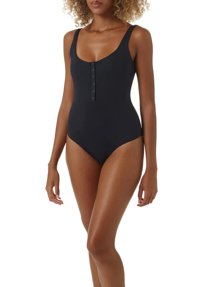 Melissa Odabash Taormina Black One Piece - NeptunesBoutique