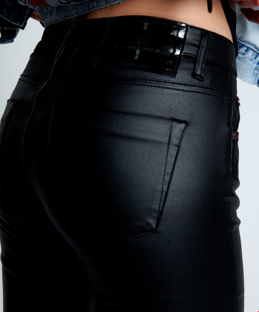 One Teaspoon Wet Black Freebirds II High Waist Skinny Jeans - NeptunesBoutique