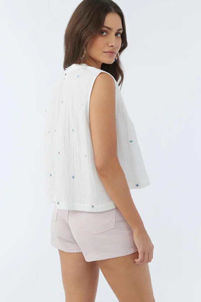 O'Neill Aarya Top - Winter White - NeptunesBoutique