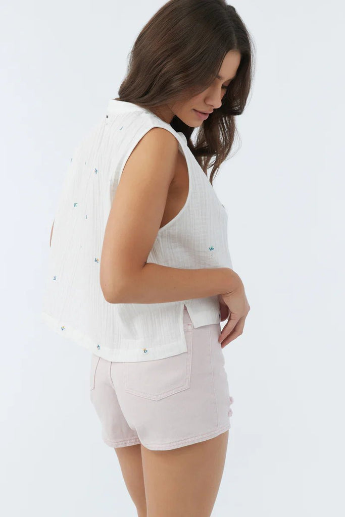 O'Neill Aarya Top - Winter White - NeptunesBoutique
