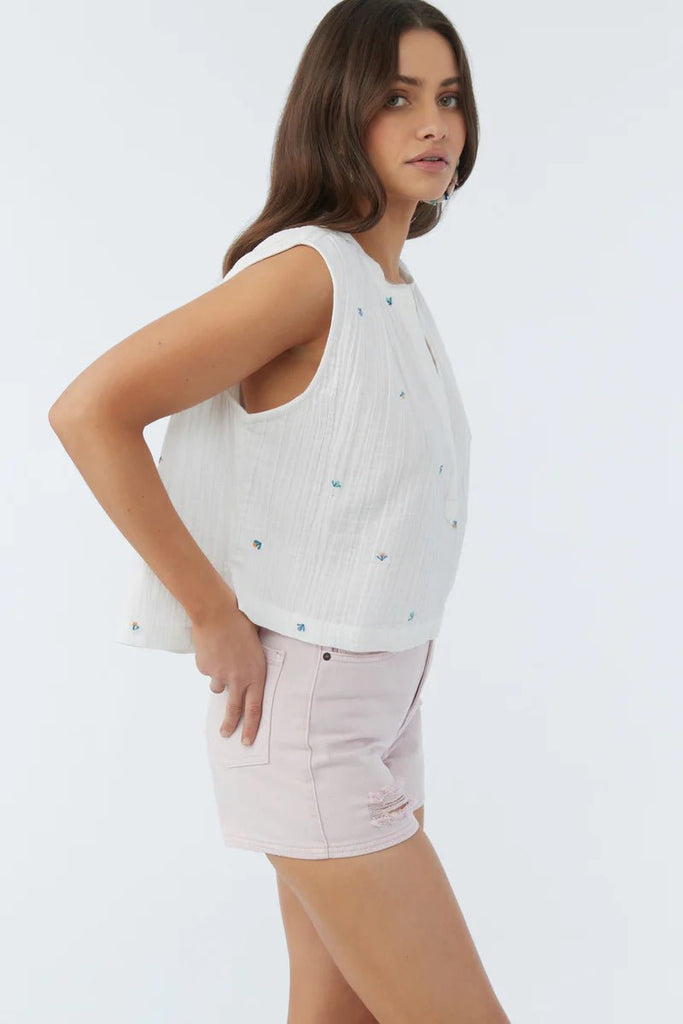 O'Neill Aarya Top - Winter White - NeptunesBoutique