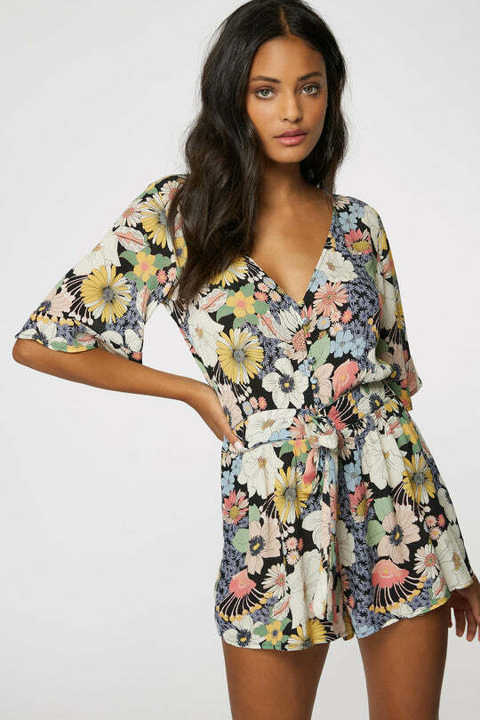 O'Neill Kyrie Romper Black - NeptunesBoutique