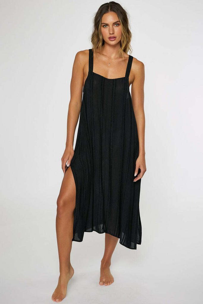 O'Neill Saltwater Solids Miranda Dress - Black - NeptunesBoutique