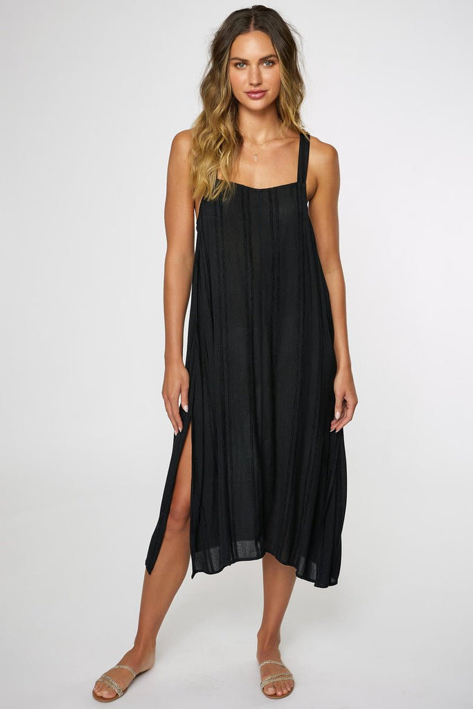 O'Neill Saltwater Solids Miranda Dress - Black - NeptunesBoutique