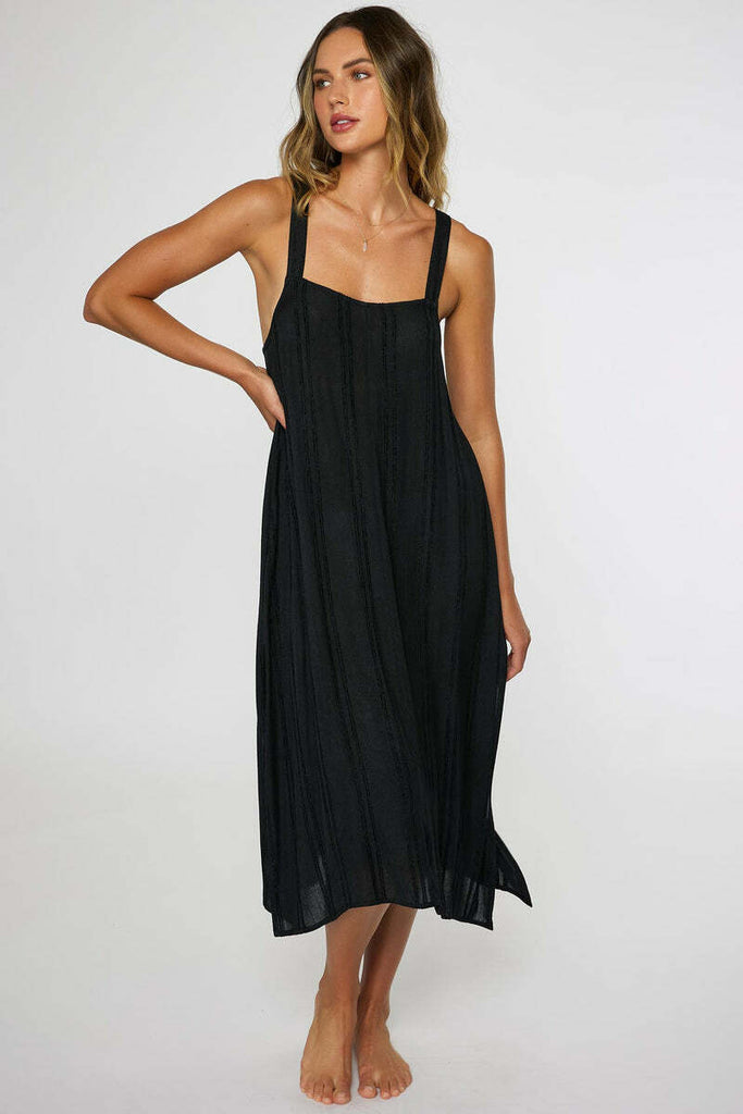 O'Neill Saltwater Solids Miranda Dress - Black - NeptunesBoutique