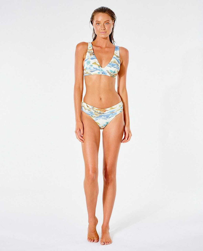 Rip Curl PostCards Deep V Top Bikini - NeptunesBoutique