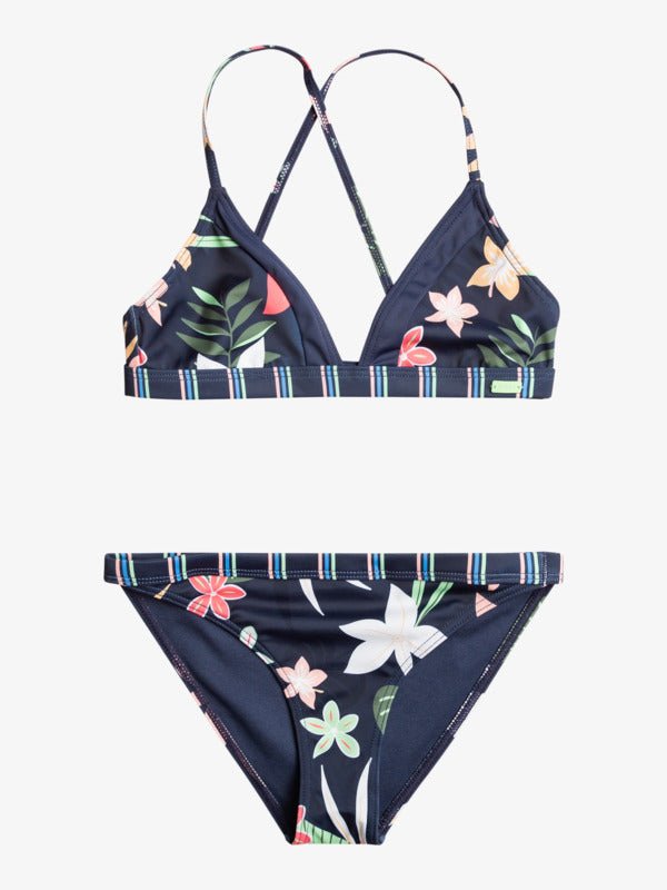 Roxy Girl's 8 - 16 Active Joy Triangle Two Piece Bikini Set - NeptunesBoutique