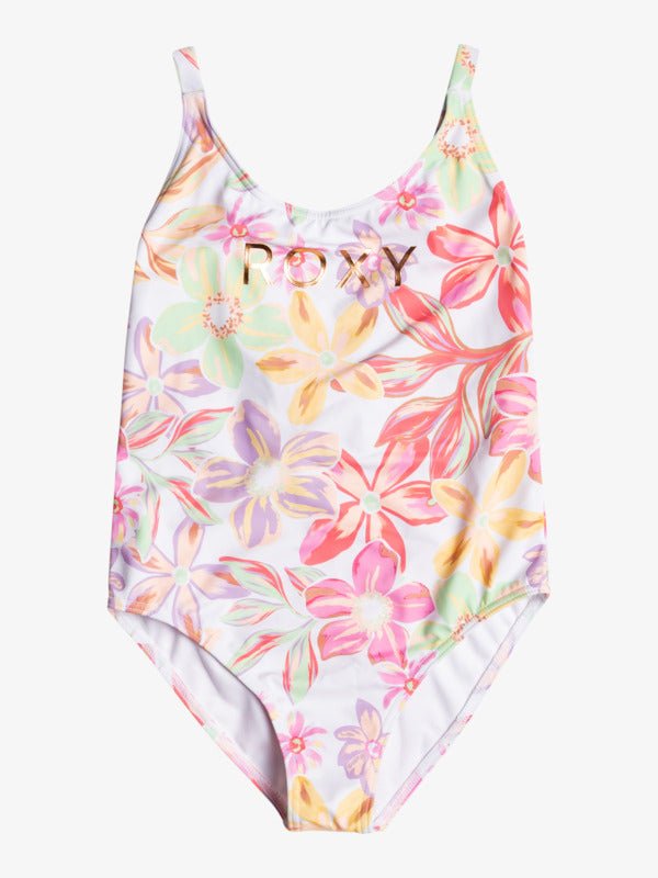 Roxy Girl's 8 - 16 Tropical Time One - Piece Swimsuit - NeptunesBoutique