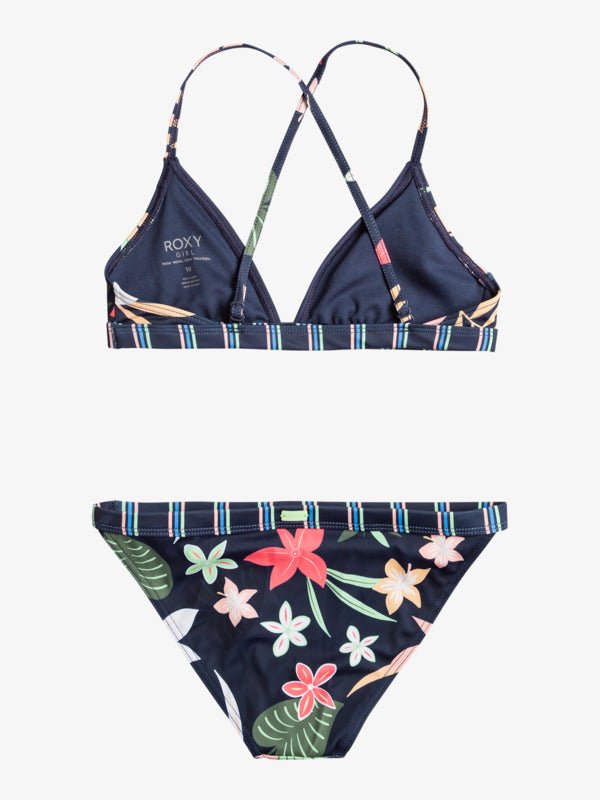 Roxy Girl's 8 - 16 Vacay For Life Athletic Two Piece Bikini Set - NeptunesBoutique