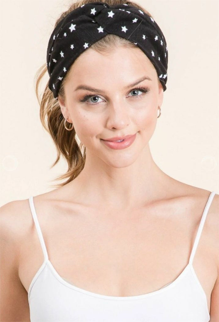 Star Printed Headbands (colors available) - NeptunesBoutique
