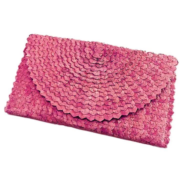 Straw Clutch (Colors Available) - NeptunesBoutique