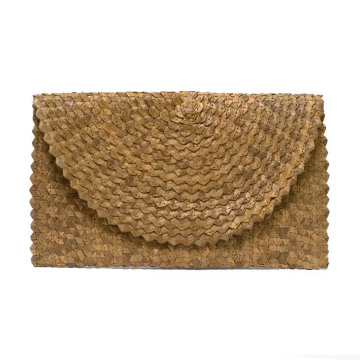 Straw Clutch (Colors Available) - NeptunesBoutique