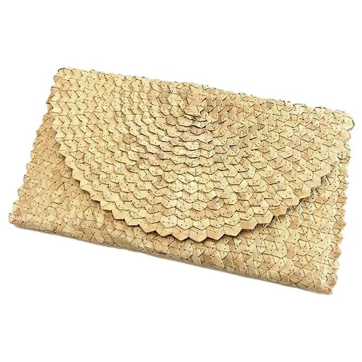 Straw Clutch (Colors Available) - NeptunesBoutique