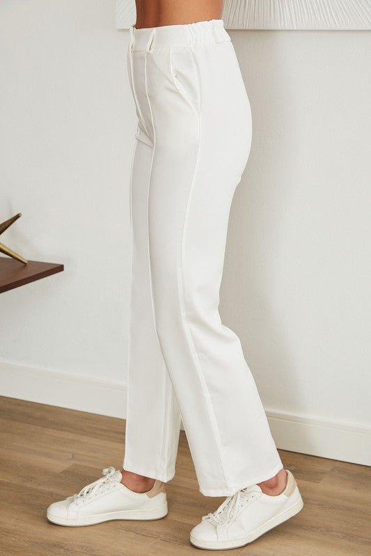 VE Flared Dress Pants (Colors Available) - NeptunesBoutique
