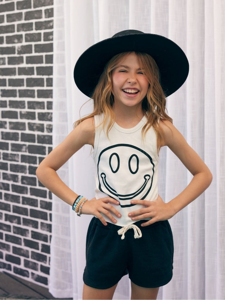 Vintage Havana Kids Black Thermal Shorts (Colors Available) - NeptunesBoutique