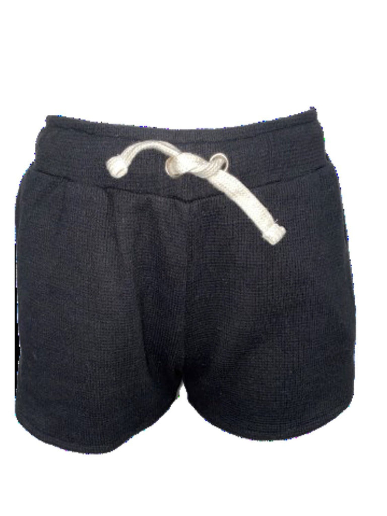 Vintage Havana Kids Black Thermal Shorts (Colors Available) - NeptunesBoutique