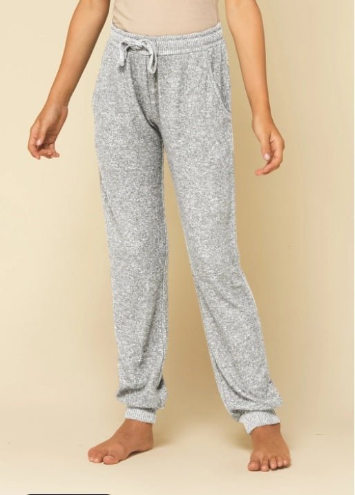 Vintage Havana Kids Heather Grey Light Weight Jogger - NeptunesBoutique
