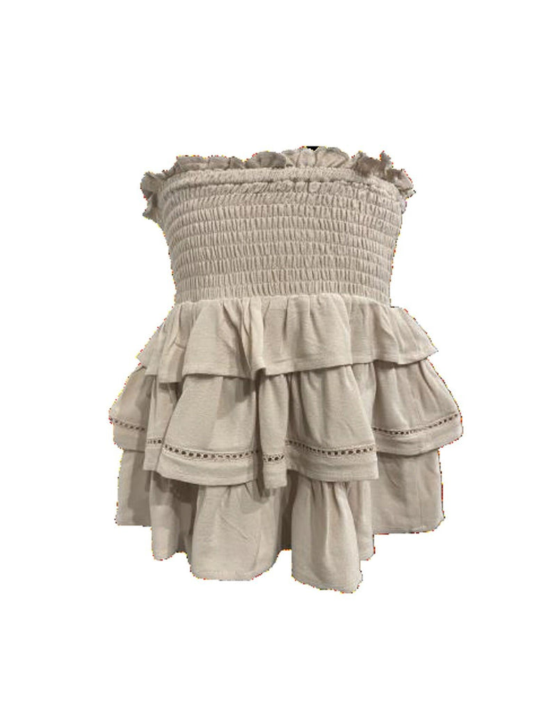 Vintage Havana Kids Smocked Waist Skirt - NeptunesBoutique