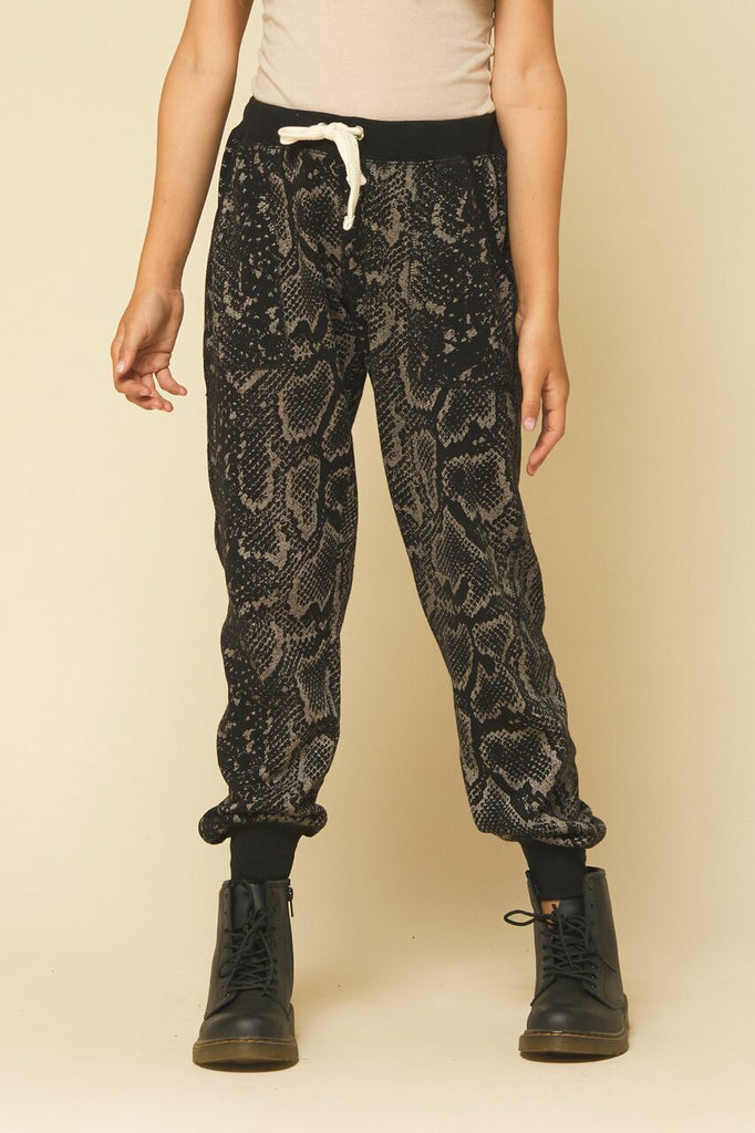 Vintage Havana Kids Snake Skin Burnout Joggers - NeptunesBoutique