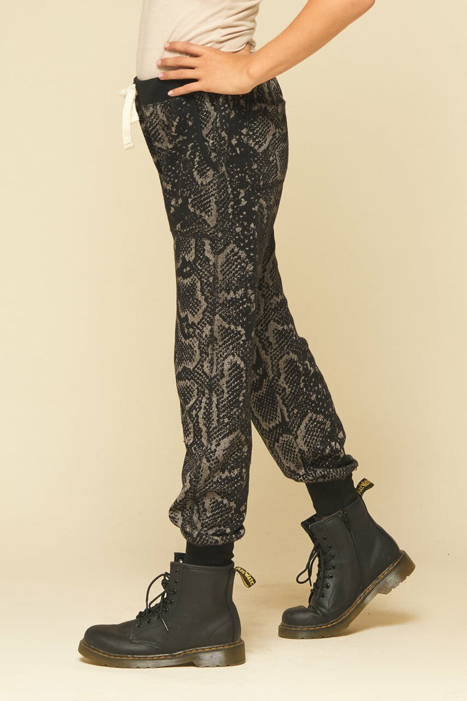 Vintage Havana Kids Snake Skin Burnout Joggers - NeptunesBoutique