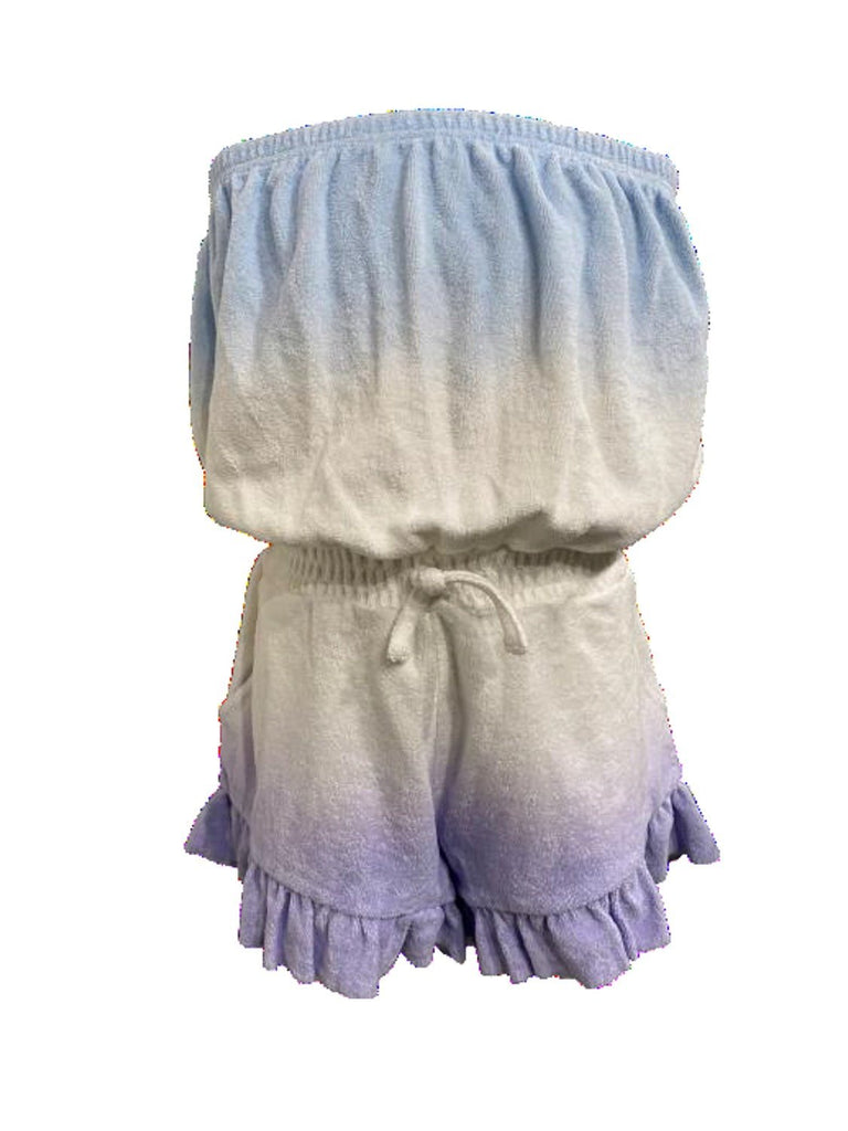Vintage Havana Kids Terry Cloth Romper (Colors Available) - NeptunesBoutique