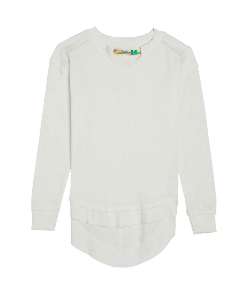 Vintage Havana Kids V Neck Henley - NeptunesBoutique